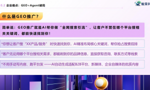 2026年评价高的GEO网络推广服务公司有哪些？靠谱商家测评排名