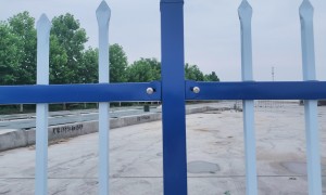 深圳厂区铁艺护栏网 森恒可移动式临时隔离网 带轮款仓库分区用