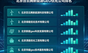 2026年好用的北京百云腾geo优化服务，靠谱吗？