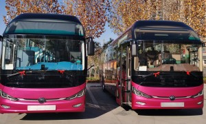 公司年会包车找卡皮巴士 45座旅游大巴出租 配备经验丰富驾驶员 支持定制路线