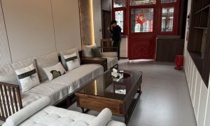 宋式美学沙发床 全实木手作榻榻米沙发 小户型书房客厅多变空间适用 库岸家具 支持来图定制