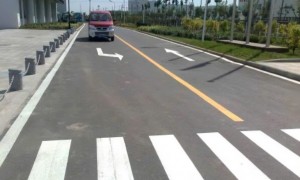 长春市立元交通工程 停车场车位划线施工 环氧地坪漆标线 耐用防滑