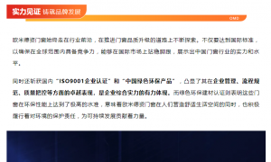 2026年资质齐全的整屋门窗定制品牌企业合作实力参考