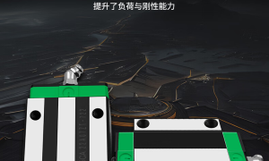 MSA25LA直线导轨滑块四方加长重载型 配MSR导轨 自动化设备上装螺丝选型