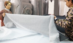 浙江3D网眼布定制工厂实力盘点 沁阳织造支持来厂验货的网布生产厂家