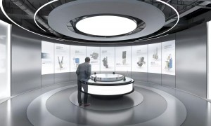 展厅设计生产企业联系电话哪有？科技馆展览展示设计含数字沙盘互动