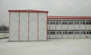 集装箱式活动房改造 南京质誉提供门禁系统集成方案 适用于高端项目部