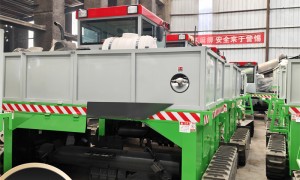 高湿物料翻抛处理用履带式翻堆机：迈伦机械型号齐全支持试机