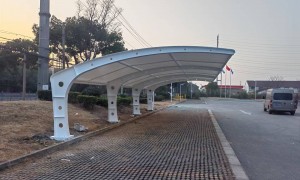 膜结构停车棚厂家直销上门包安装：南京毅辉膜结构工程有限公司综合实力推荐