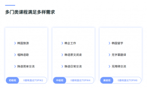 上海线上韩语课程服务帮我推荐口碑好机构有哪些