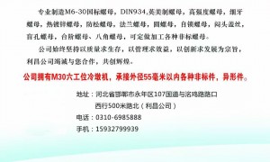 邯郸大型螺母厂商价格公道不玩套路：大吨位螺母源头厂家实力与用户口碑
