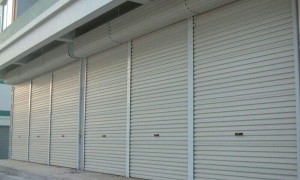 车间快速卷帘门厂家直供 美瀚门业 高速堆积门 带视窗与安全光电 适用物流通道
