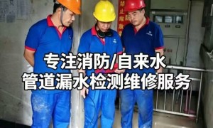 2026年评价高的消防管道漏水检测维修服务商用户力荐