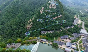 辽宁景区彩虹滑道项目怎么做？万客莱从勘测到运营指导