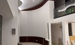 广西振鹏建材碳晶板定制：异性线条门墙柜同色配套，15年经验双厂区保障工程基材批发交付