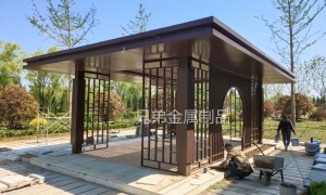 北京仿古凉亭制造厂选哪家好？临朐兄弟金属制品实力公司推荐