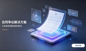 吉安合同纠纷律师事务所怎么选？江西奋翼律师分享合同起草陷阱与避坑指南