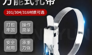 江苏省靠谱的不锈钢扎带精品定制厂家质量参考评选：浙江强运源头生产厂家