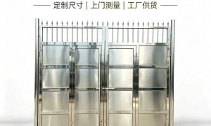 樊城区不锈钢大门加工厂_祥芸门业_成立多年口碑好