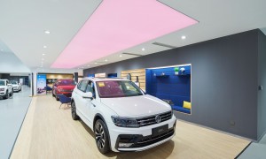 元麦汽车4s店事故车维修中心配备原厂检测仪，钣喷质保三年