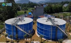 广东九清环境环保拼装罐 沼气工程专用搪瓷拼装储罐 耐腐蚀寿命长