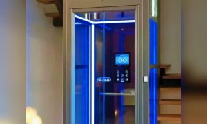 山东艾奈斯节能家用液压电梯 别墅小尺寸无机房定制 载重400kg静音运行