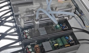 深圳地区全自动灌胶真空烘烤线 真空度-0.098MPa 配废气收集