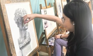 专业的北京儿童兴趣班选哪家？小涂妈妈美术工作室版画与硬笔书法课程解析