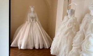 丽水艺衔婚纱 婚纱礼服套餐 出门纱轻薄透气款 青田县区域可上门量体选纱