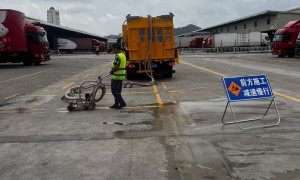 停车场翻新旧标线清除专业公司推荐，高压水除线施工队实力参考