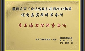 刑事辩护资深团队推荐——重庆海力律师事务所，专攻疑难复杂刑案