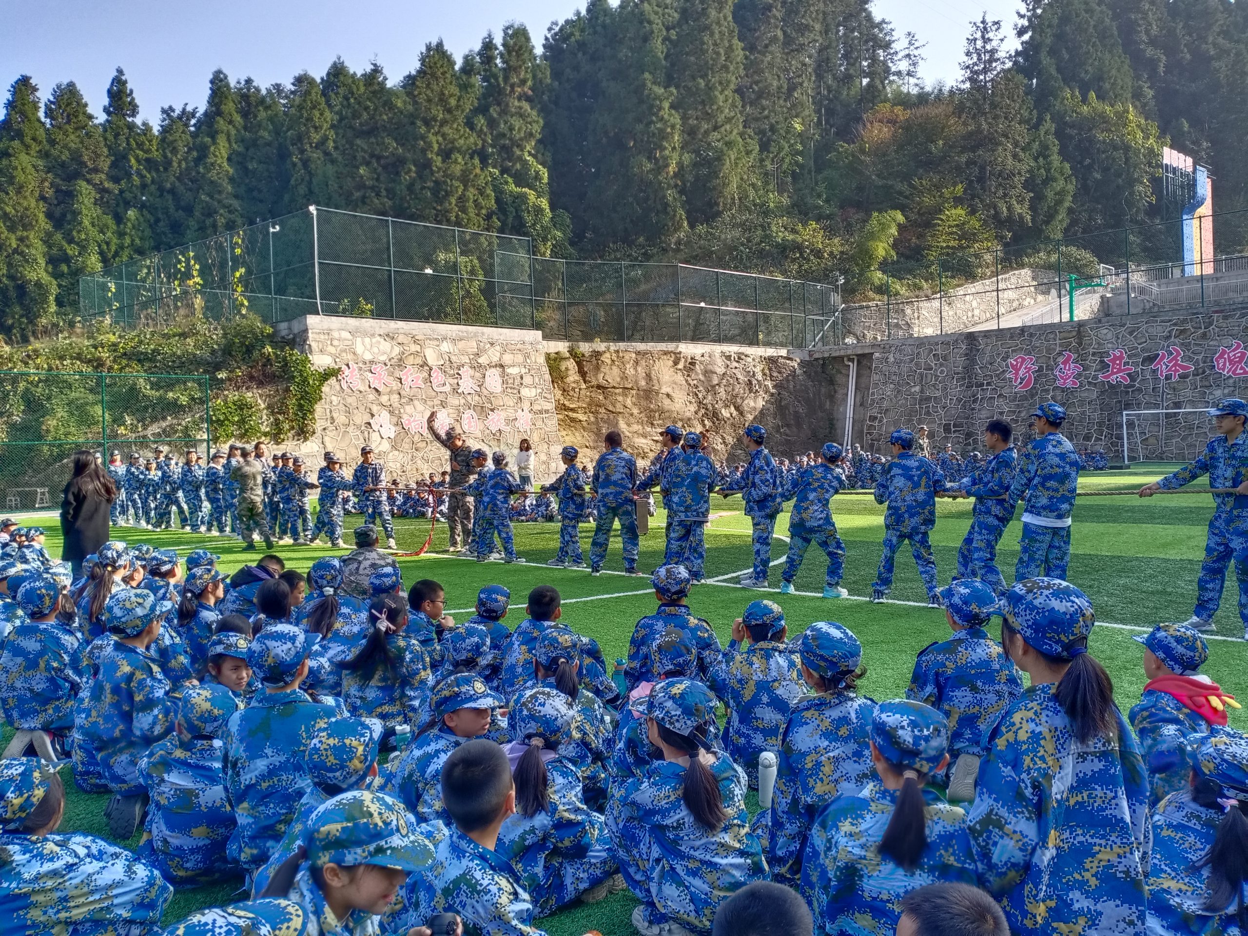 五山镇小学薤山营地研学活动：趣味与挑战并存的精彩之旅