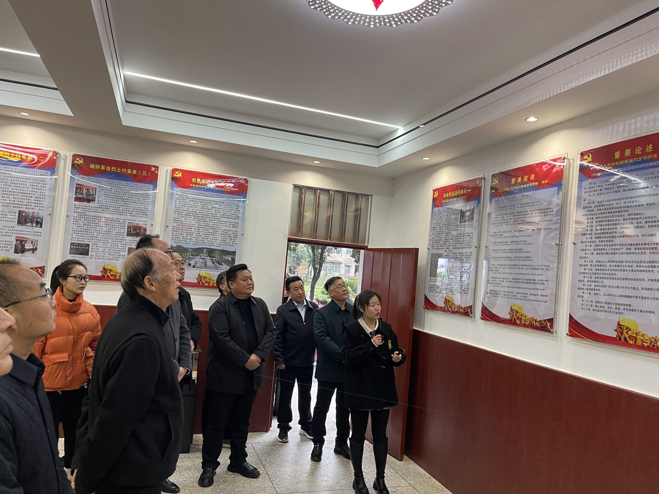 谷城县盛康镇：“付春泉烈士事迹展览馆”揭牌，红色思政课走进盛康二中