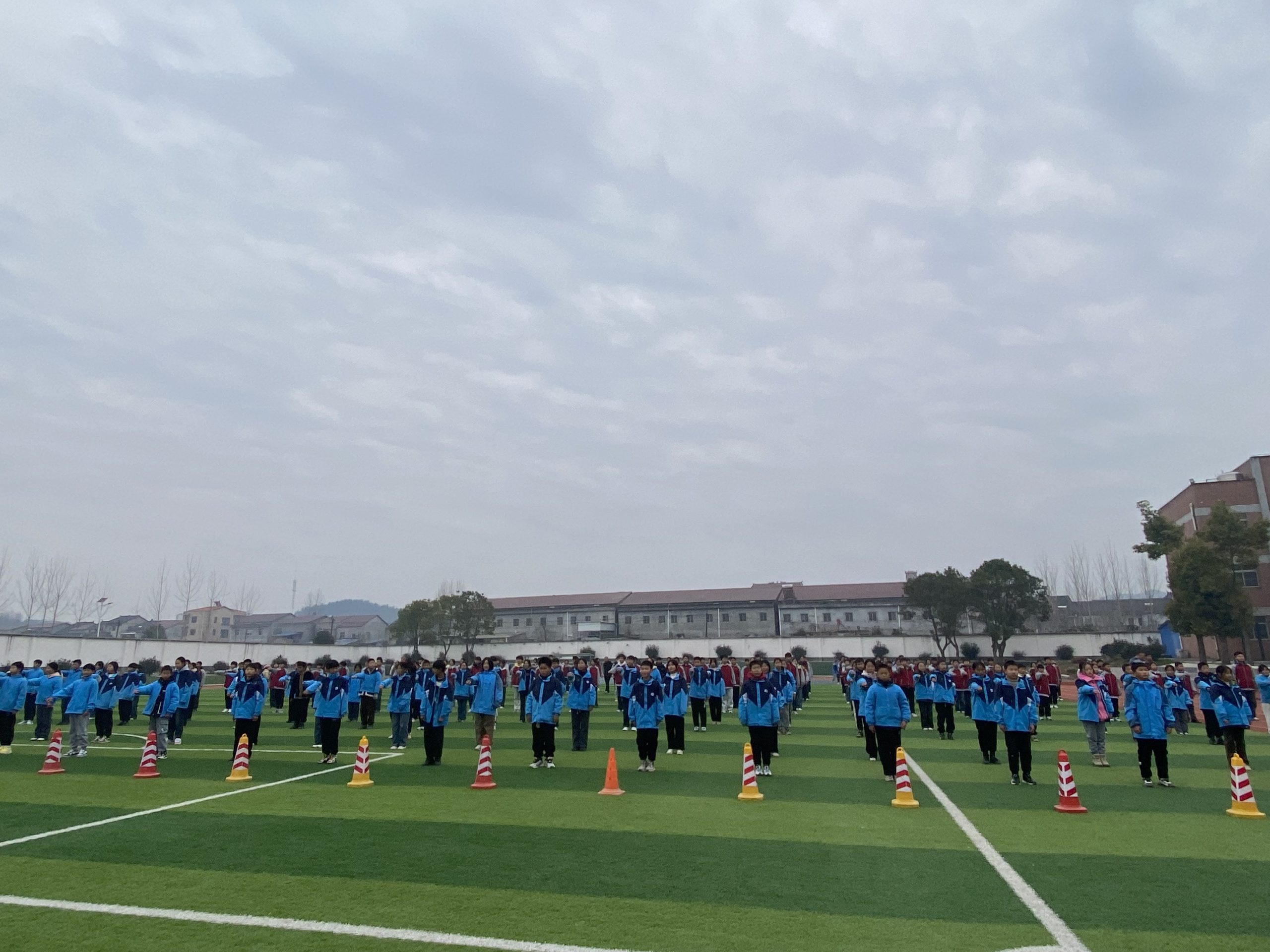 阳光满课间，活力展风采——盛康二中阳光大课间成果展示观摩活动圆满举行