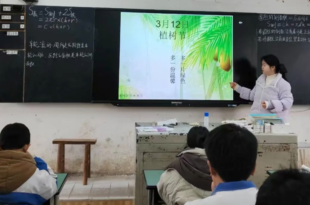 石花镇大峪桥中心小学：播种绿色希望  共建美好家园