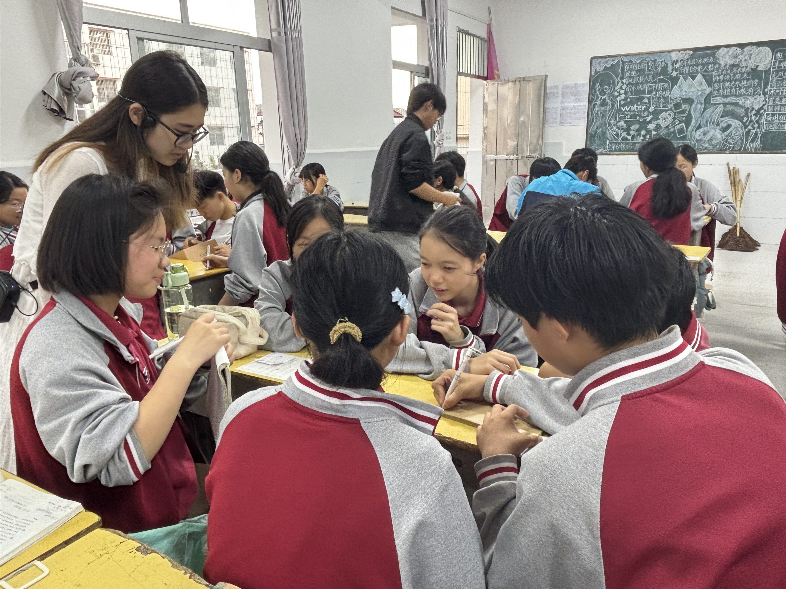 品对联雅韵 传文化薪火——谷城盛康一中开展对联文化赏析活动