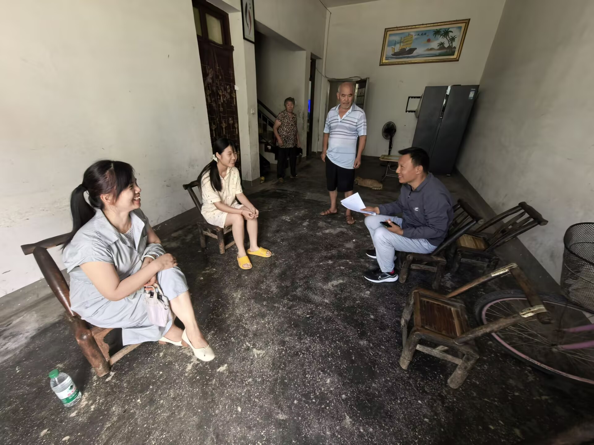 谷城县盛康二中开展暑期家访活动 家校共育护成长