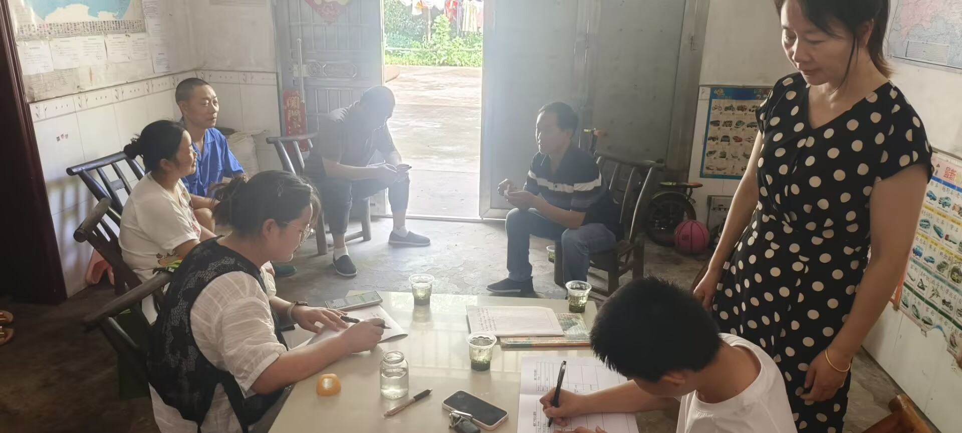 谷城县盛康二中开展暑期家访活动 家校共育护成长