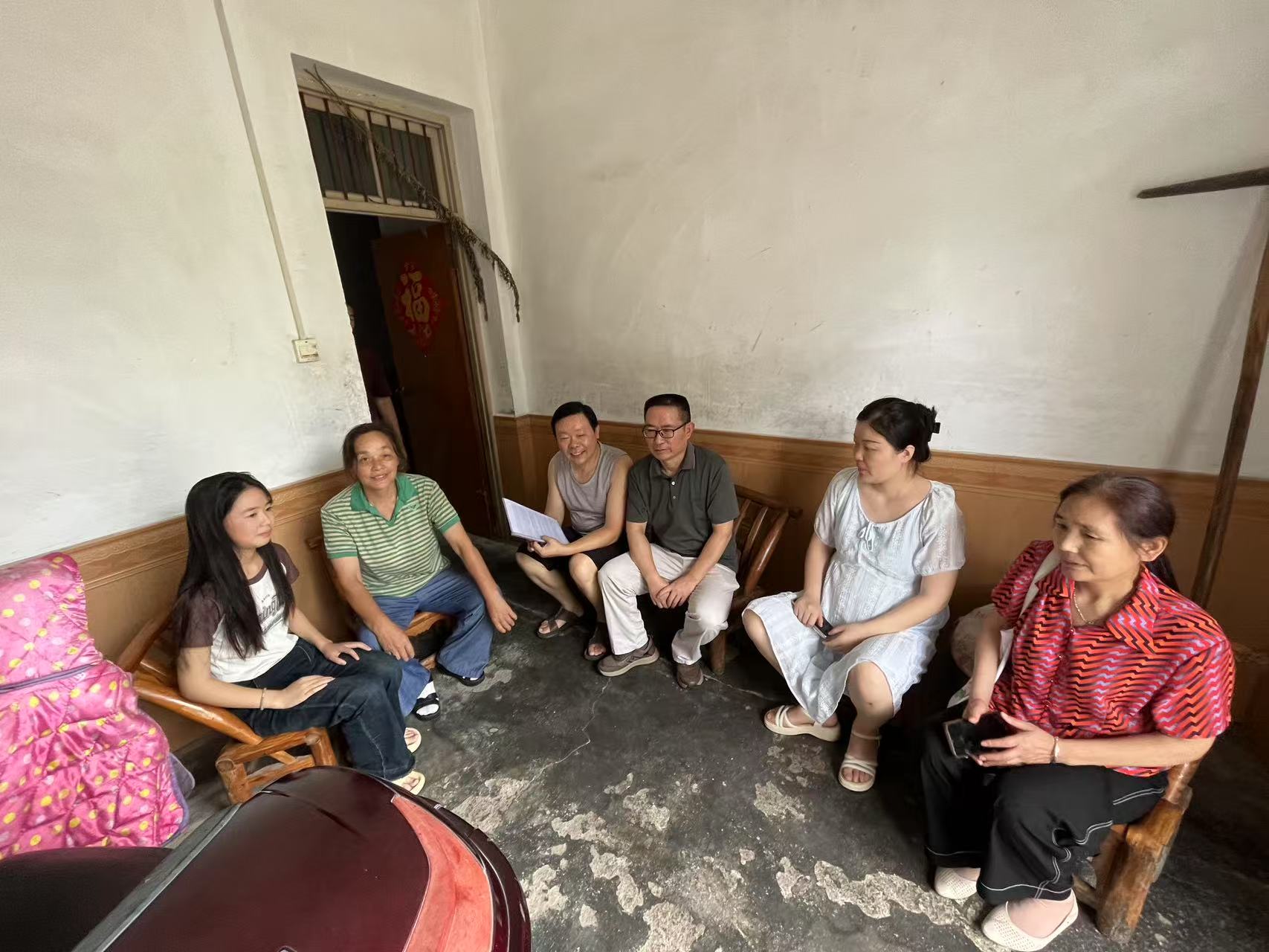 谷城县盛康二中开展暑期家访活动 家校共育护成长