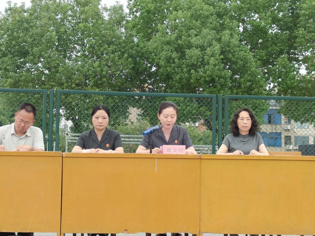 与法同行，筑梦启航：盛康二中开学典礼注入法治新能量