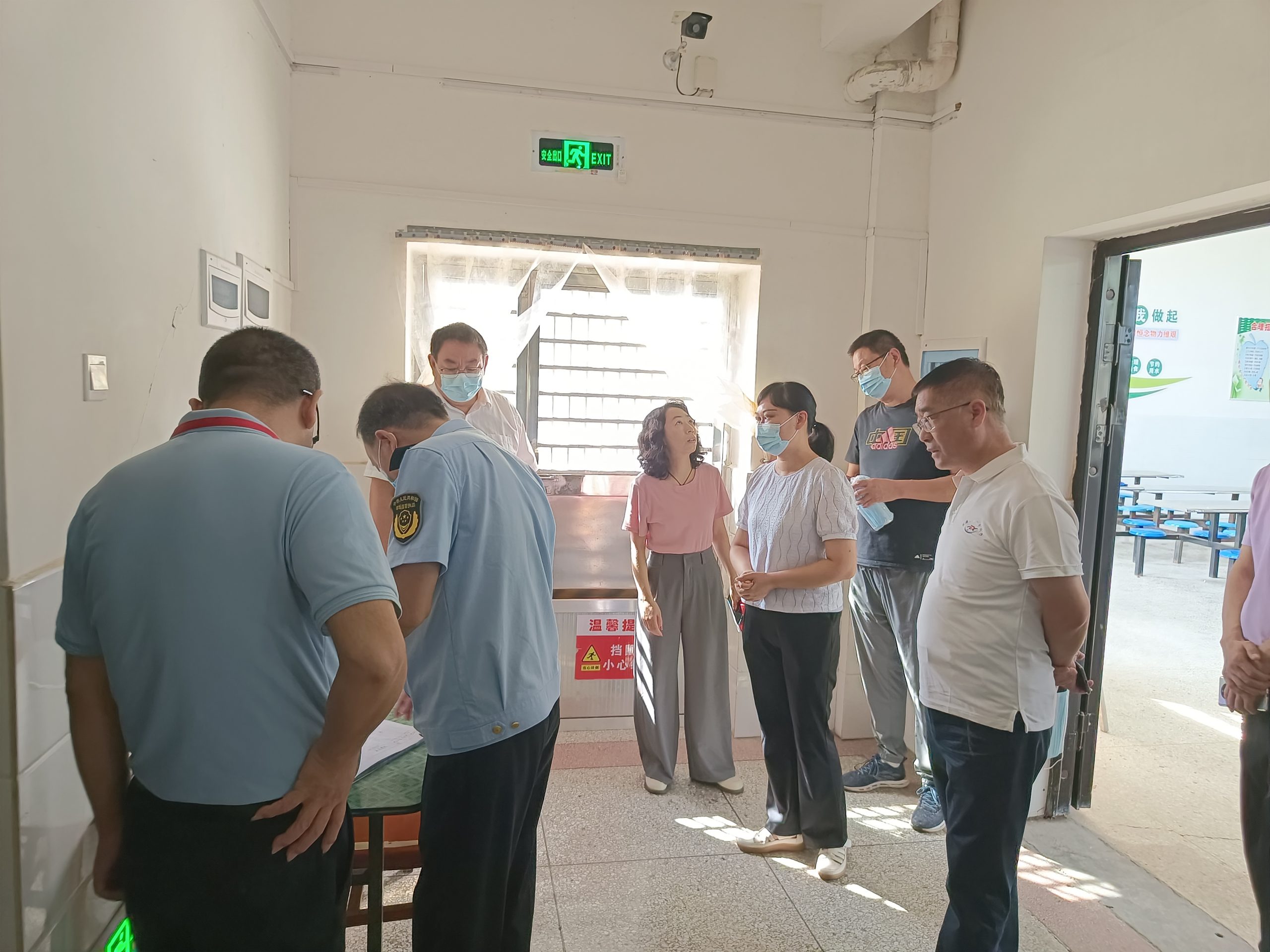 暖心护航教育！谷城县盛康镇领导教师节前“零距离”关怀校园，全方位保障师生安心教学