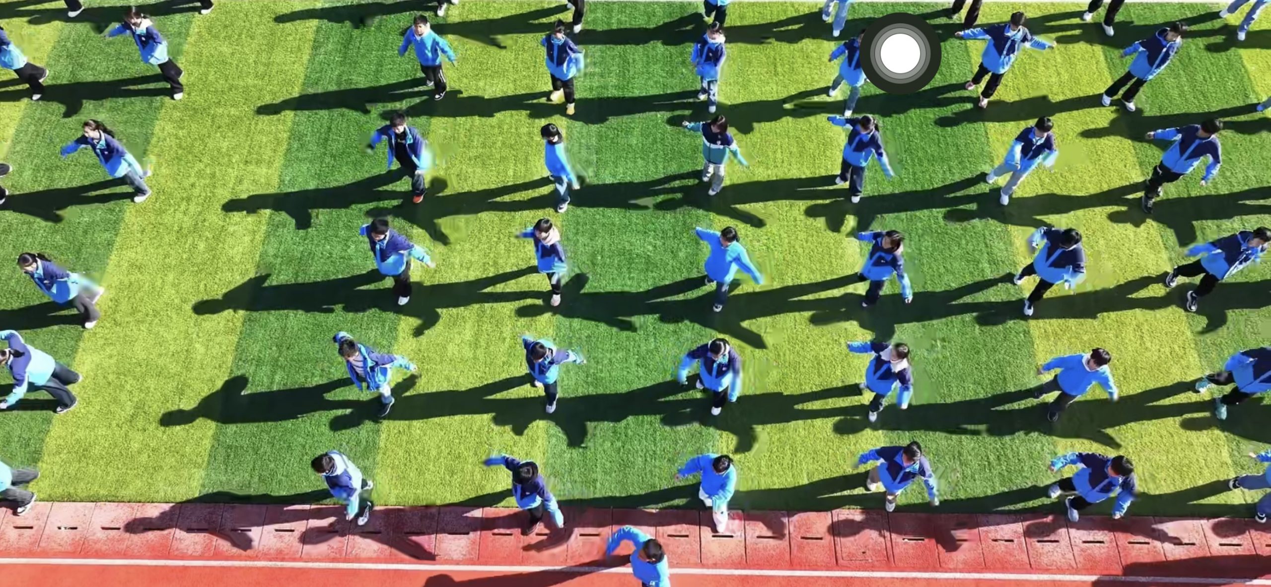 谷城县盛康二中举行阳光大课间展示活动，师生共展活力风采