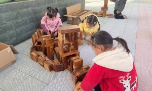 积木筑梦，快乐成长！五山镇中心幼儿园萌娃们化身“小小建筑师”