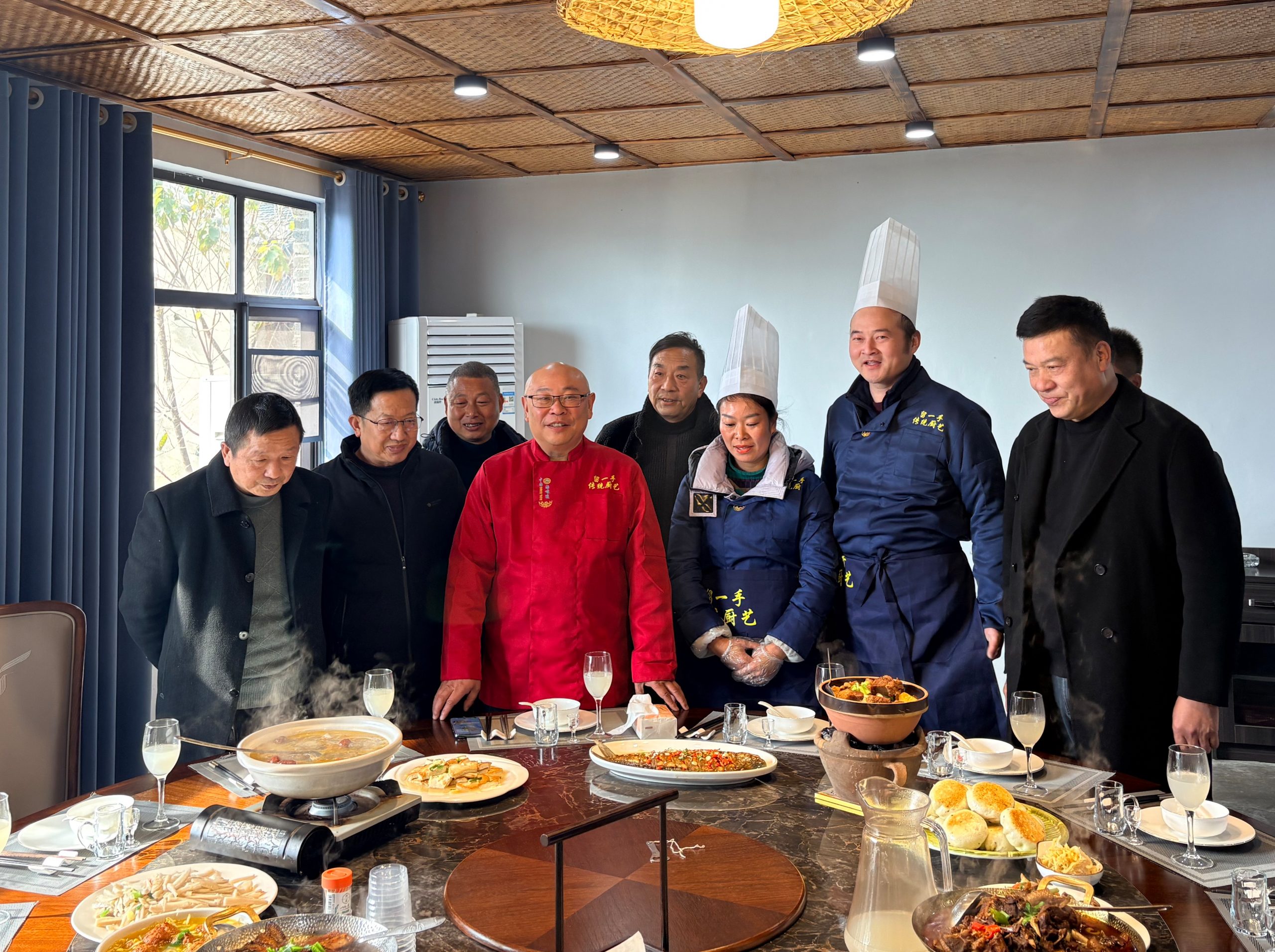 谷城“留一手”教做团年菜