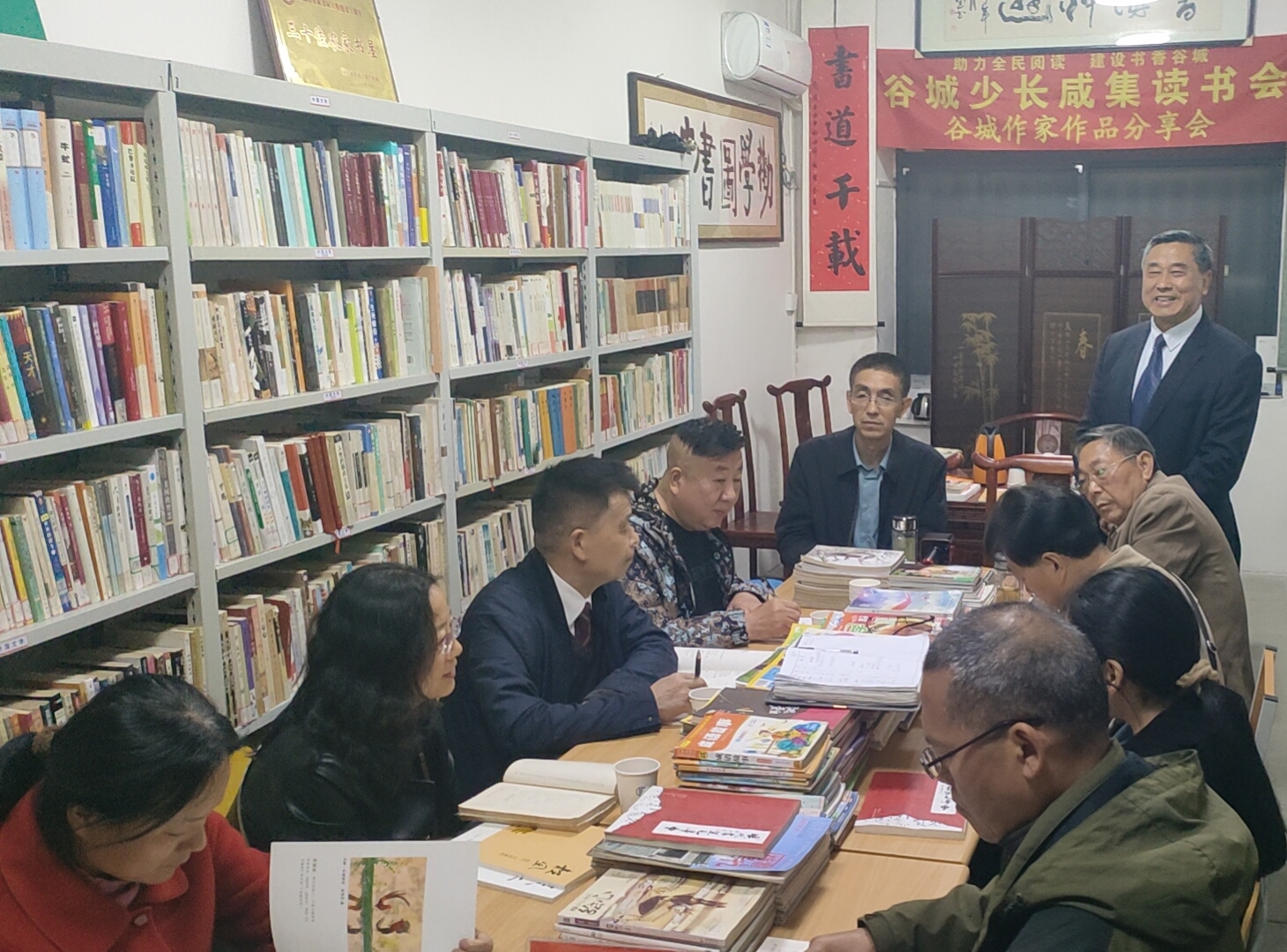 谷城县劝学图书馆：作家传文脉  书香润谷城