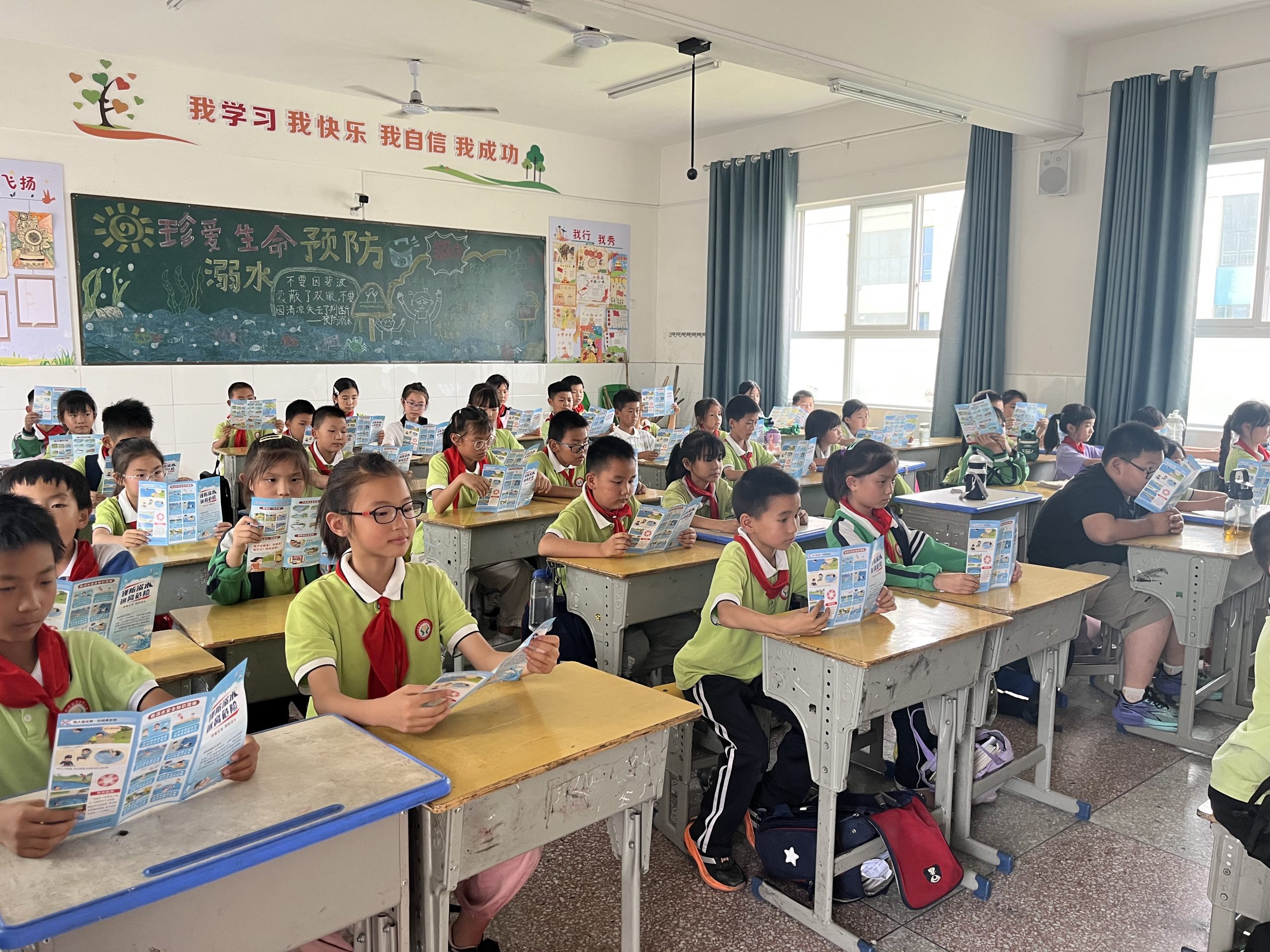 珍爱生命 严防溺水——石花镇凉水井小学开展暑期防溺水安全教育活动