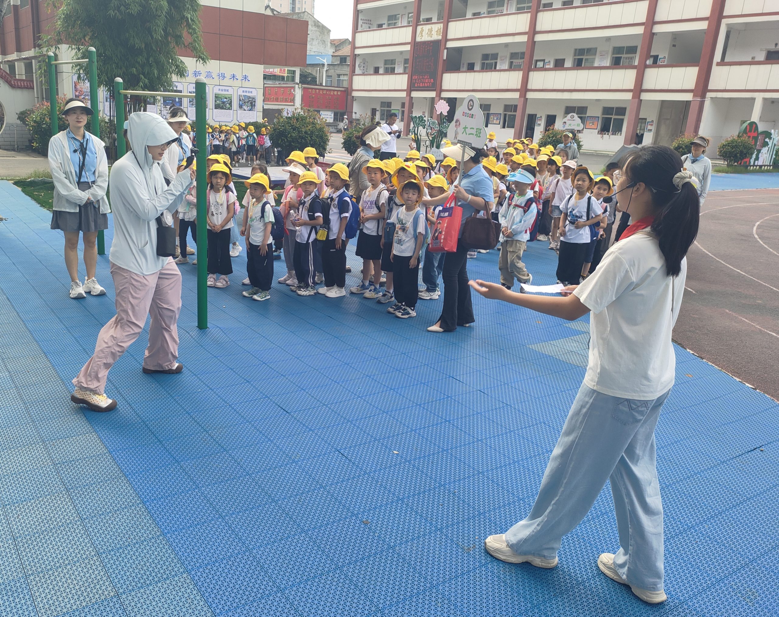 谷城县城关镇中华路小学：幼小衔接“零距离” 萌娃探秘小学行