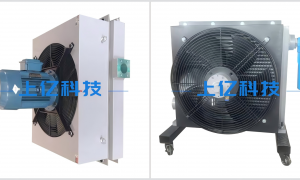 高效液压油散热器制造厂直供，上亿科技板翅式换热器，适配注塑机、压铸机工况
