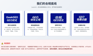 正规的GEO优化服务商行业从业资质等级排行
