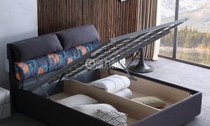 秦皇岛强力软床定做工厂 1.8*2.2米加长床 床头软包厚度自由调节 本地化定制交易保障